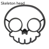 Silicone Rabbit, Owl, Skull, Smile, etc. Fried Egg Mold - Home Excelsior