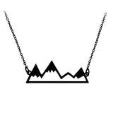 Cute snowy mountain necklace - Home Excelsior