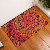 Non-slip Bohemian Mandala Flower Carpet - Home Excelsior