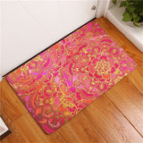Non-slip Bohemian Mandala Flower Carpet - Home Excelsior