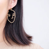 Abstract Art Drop Earrings - Home Excelsior