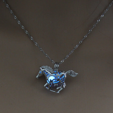 Luminous Horse Necklace - Home Excelsior