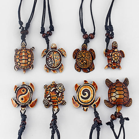 8pcs Ultimate tribal turtle necklace - Home Excelsior
