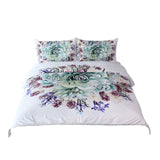 Green Succulents Bedding Sets - Home Excelsior