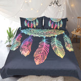 Bohemian Mandala Dreamcatcher Bedding Set - Home Excelsior