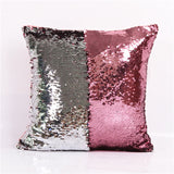 Sequin Cushion Pillowcase, Color Changing, 40cmX40cm - Home Excelsior