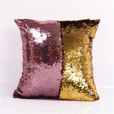 Sequin Cushion Pillowcase, Color Changing, 40cmX40cm - Home Excelsior