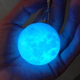 Mini 3D MOON LIGHT KEY RING - Home Excelsior