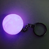 Mini 3D MOON LIGHT KEY RING - Home Excelsior