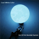 Mini 3D MOON LIGHT KEY RING - Home Excelsior
