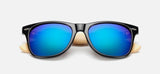 Ralferty Retro Bamboo Wood Sunglasses