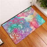 Non-slip Bohemian Mandala Flower Carpet - Home Excelsior 