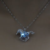 Luminous Horse Necklace - Home Excelsior 