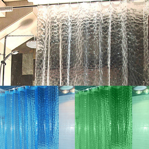 Translucent 3D Thickened Mold proof and Waterproof Shower Curtain - Home Excelsior 