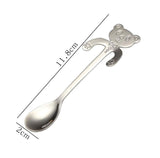 STAINLESS STEEL ANIMAL TEASPOONS - Home Excelsior 