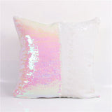 Sequin Cushion Pillowcase, Color Changing, 40cmX40cm - Home Excelsior 