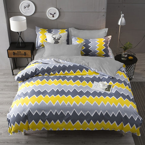 Nordic Printed Duvet Cover Set 4-7 Pcs