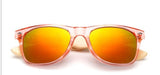 Ralferty Retro Bamboo Wood Sunglasses