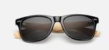 Ralferty Retro Bamboo Wood Sunglasses