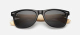 Ralferty Retro Bamboo Wood Sunglasses