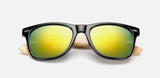 Ralferty Retro Bamboo Wood Sunglasses