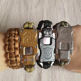 Self Defense Transformer Multi Functional Rope Bracelet