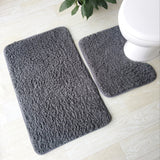 Anti-slip Bathroom Rugs - 2Pc