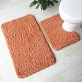 Anti-slip Bathroom Rugs - 2Pc