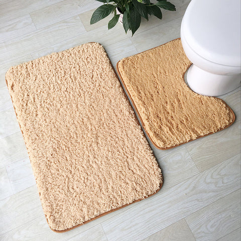 Anti-slip Bathroom Rugs - 2Pc